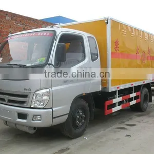 3-6t Foton 4x2 Van Box Truck thumbnail-1