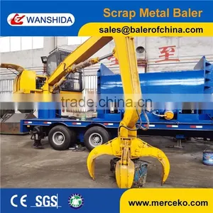 Portable Scrap Metal Baler Machine With Grab Y83D-3000A thumbnail-2