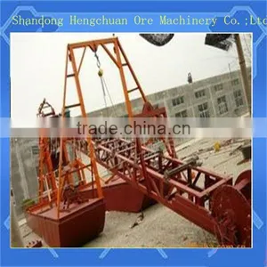 Sand Gold Excavating Bucket Dredger Ship thumbnail-3