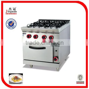 Free Standing Stainless Steel Cooking Gas Ranges With Oven GH-787A thumbnail-1