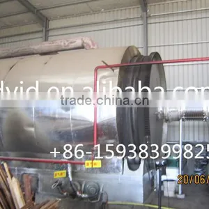DAYI New Design Waste Tire, Rubber, Plastic Old Waste Tire Pyrolysis Equipment With CE,ISO,BV,TUV Low Invest High Profitable thumbnail-1