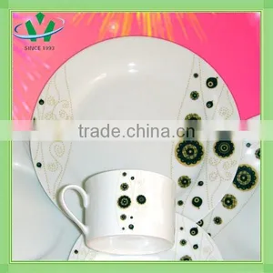 Black and White Hot Sale Porcelain Dinnerware for Hotel thumbnail-2