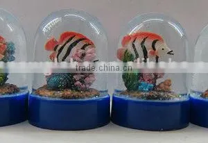 Fish Snow Globe, Acrylic Fish Sea Snow Globe thumbnail-1