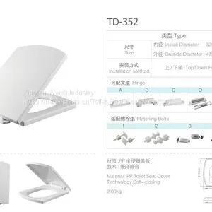The Utility Model Relates to a Universal Toilet Cover, a Thickening Toilet Cover, a Cover Plate, a Slow Dropping Toilet thumbnail-5