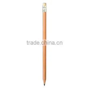 Promotional Sharpened Wooden Standard Pencil With Eraser Topper thumbnail-1