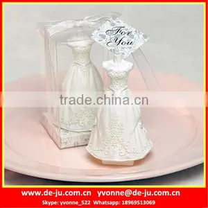 White Long Size Bride Veil Shaped China Candle Costumes thumbnail-1