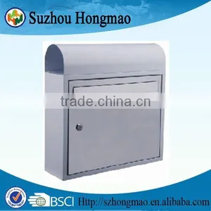 Wall Mounted Stainless Steel Letterbox thumbnail-1