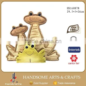 11.5 Inch Resin Home and Garden Decoration Animal Figurine Frog Statue Art Supply thumbnail-2