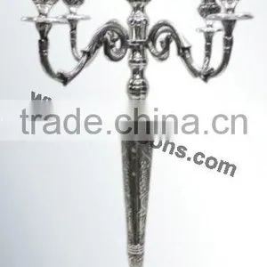 Wedding Nickel Plated Candelabra Centerpieces for Wedding thumbnail-2