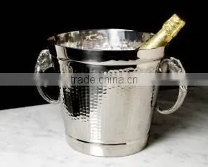 Silver Plated Beer Bottle Bucket thumbnail-1