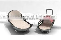 Rattan Chaise Lounge thumbnail-1
