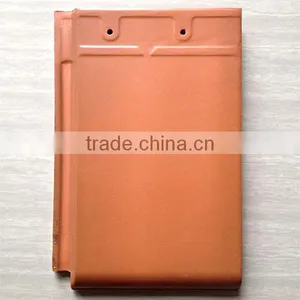 China High Quality Flat Ceramic Roof Tile Price/small Slate Clay Roof Tiles thumbnail-1