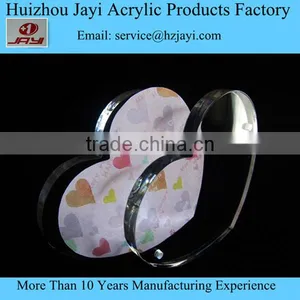 2017 Factory Wholesale Custom Acrylic Magnetic Photo Blocks DIY Acrylic Block thumbnail-4