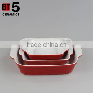 BT5-SD01,2,3R Stoneware Apple Pie Plates thumbnail-1