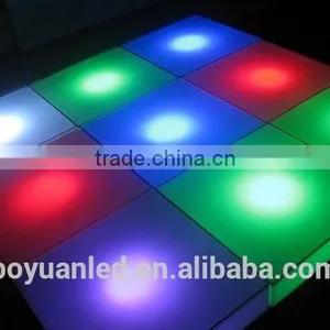 Fashionable Dance Hall Floor Panel Colorful Interactive Led Flooring thumbnail-6