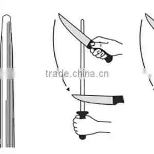 GRINDER Household Sharpening Rod T0847C 12'' thumbnail-5