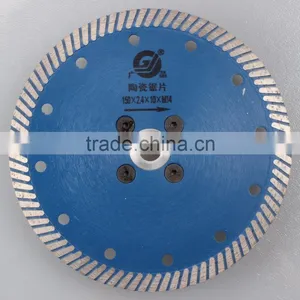 150mm Turbo Blade With M14 Flank Free Sample Diamond Cutting Blades thumbnail-3