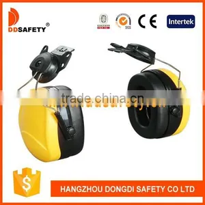 DDSAFETY High Quality Hearing Protector Helmet Yellow thumbnail-1