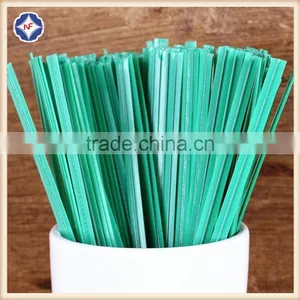 Food Toys Gifts Packaging Used Colorful Single Core Twist Tie Wire thumbnail-5