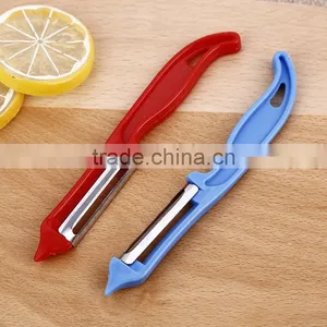 Factory Price PP Handle Stainless Steel Blade Brush Shape Potato Peeler thumbnail-3
