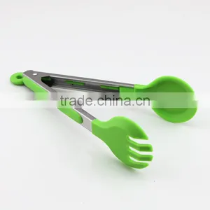 2 Different Kinds of Kitchen Tongs Set Standard Tong Salad Tong thumbnail-3