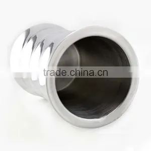 Special Bamboo Shape Champagne Metal Stainless Steel Wine Cooler Champagne Wine Bucket Ice Bucket thumbnail-6