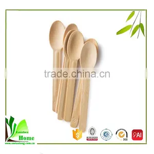 Accept Custom Factory Supply Attractive Price Bamboo Yogurt Spoon thumbnail-5