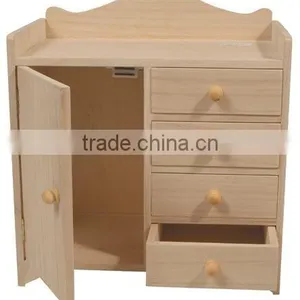 Small Sliding Drawer Cabine Wooden Furniture thumbnail-1