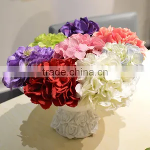 Centerpieces Flower Artificial Hydrangea Head thumbnail-1