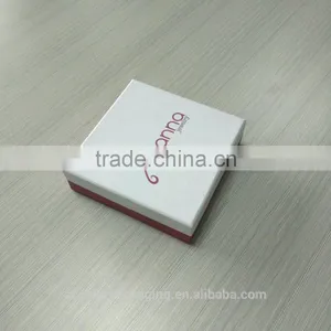 Hot Selling Pink Cardboard Velvet Jewelry Packaging Box thumbnail-1