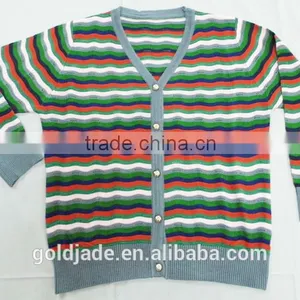 Wool&Acrylic Womens Knitted Sweater Pullover thumbnail-5