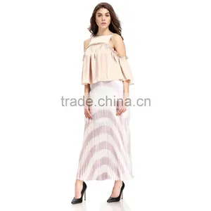 Domin Fashion Factory Latest Images of Chiffon Tops thumbnail-4