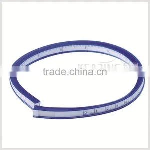 Kearing Brand Flexible Curve Ruler, 30cm & 12'' Length Flexible Ruler for Curve Line Drawing, Blue or Red Ruler Colour #KF30 thumbnail-5