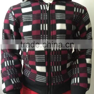 Logo Available Manufcture Custom Fleece Hoody Children Jacket thumbnail-1