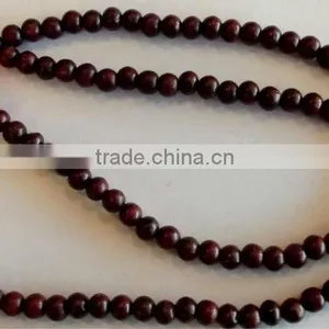RED SANDALWOOD MALA ROSARY thumbnail-1