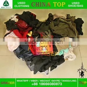 for Africa Style Recycling Mixed Bales 50kg Used Clothing in Bales thumbnail-1