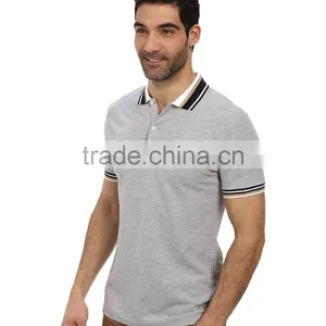 2015 Latest Custom Mens Polo Shirt China Supplier Pima Cotton Polo Shirt China Manufacturer Apparel Pima Cotton Polo Shirt thumbnail-2
