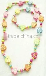 Fashion Children Jewelry Set Children Bracelet&necklace Set Wholesale thumbnail-1