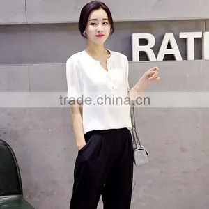 2016 New Fanshion Custom Casual Women Modal Half T-shirt thumbnail-2