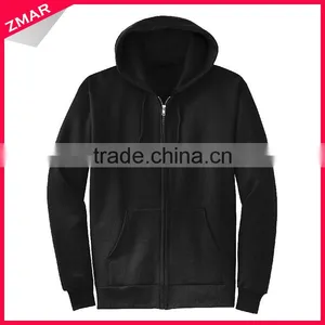 Blank Design Zip-up Fashion Style Wholesale Man Fleece Custom Hoodie Printing thumbnail-1