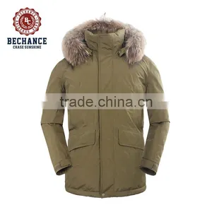 Outdoor Down Coat Winter Coat With Fur Hood thumbnail-1