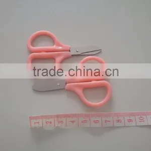 Wholesale Stainless Steel Student Scissors Children DIY Handmade Children Paper Cutting Safety Small Scissors thumbnail-2