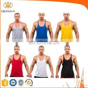 Mens Wholesale Blank Stringer Tank Top Custom thumbnail-4