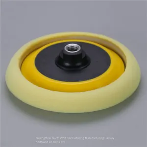 North Wolf Professional Heavy Polishing & Cutting Foam Pads Yellow Color thumbnail-1