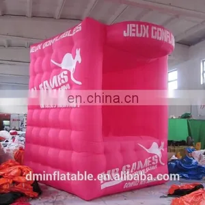 Inflatable Iadvertising Booth,outdoor Inflatable Cube Tent,advertising Inflatable Spray Booth thumbnail-2