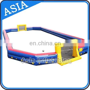 Mini Inflatable Football Arena , Inflatable Soccer Field for Kids thumbnail-1