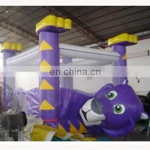 Inflatable Tiger Belly Bouncer House/inflatable Bouncer Castle/Inflatable Jumper/playground/amusement Park/inflatable Game/toy thumbnail-1