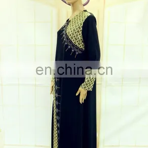 2016 Simple Kaftan Designer Muslim Abaya Dress thumbnail-2