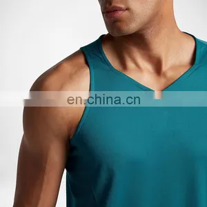 Bodybuilding Men Tank Top Plain Gym Custom Stringer Tank Tops for Men thumbnail-5