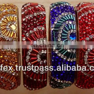 Indian Colourful Lakh Bangles Manufacturer, Bridal Lac Bangle Jewelry thumbnail-6